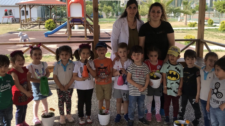 Çiçekler Sınıfı Aile Katılımı Etkinliğinde