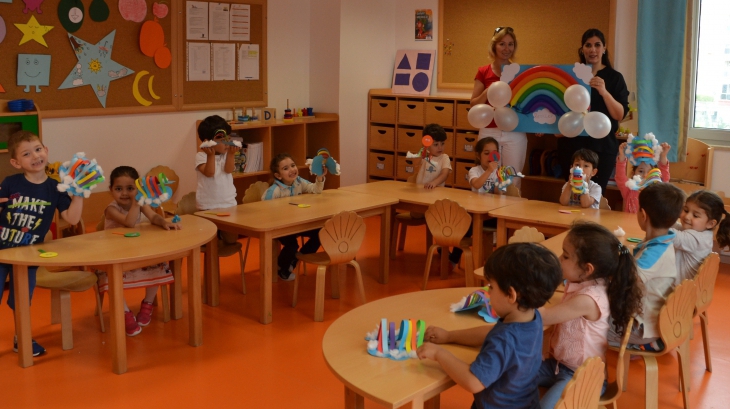 Çiçekler Sınıfı Aile Katılımı Etkinliğinde