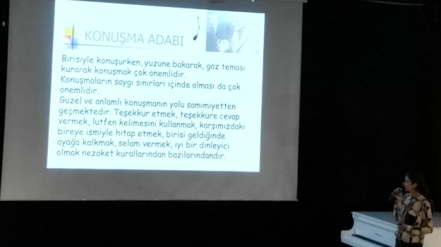 Eryaman Kampüsü İlkokul Kademesi Adab-ı Muaşeret Semineri Verildi