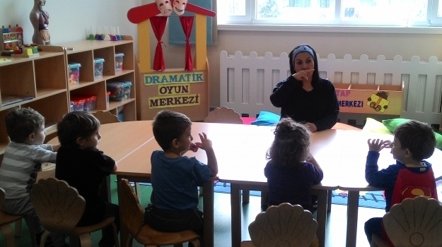 Eryaman Kampüsü Okul Öncesi Çiçekler Grubu Öğrencileri Türkçe Dil Etkinliğinde