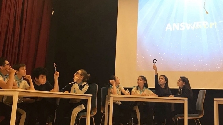 Eryaman Okyanus Koleji Ortaokul Kademesi 6. Sınıf Öğrencileri Quiz Show Etkinliğinde!