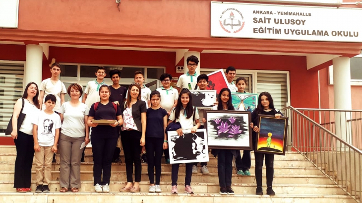 Eryaman Okyanus Koleji Öğrencileri Sait Ulusoy Özel Eğitim Uygulama Merkezinde