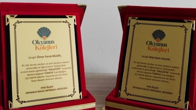 Eryaman Kampüsü Ortaokul Kademesinden Okulistik Sınavında Türkiye 1.leri Çıktı