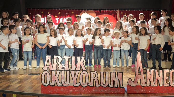 Fatih Okyanus Koleji 1. Sınıflar Anneler Günü Ve Okuma Bayramı etkinliği Düzenlendi.