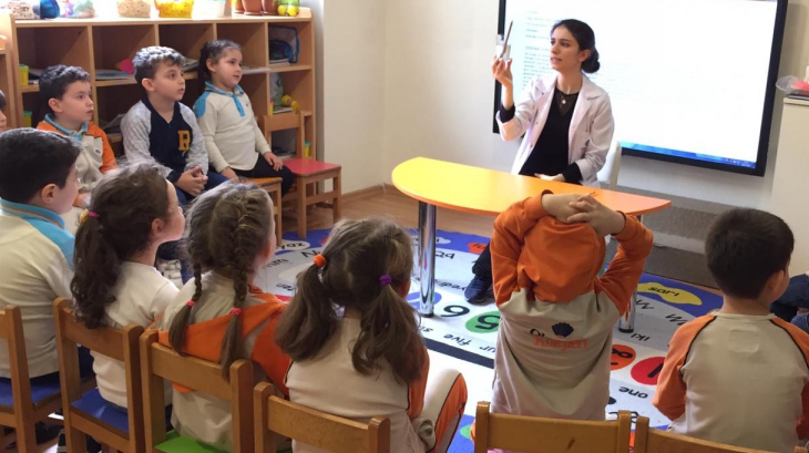 Fatih Okyanus Koleji İnciler Grubu Fen ve Matematik Dersinde