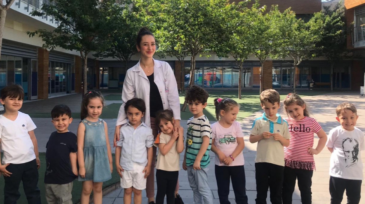 Fatih Okyanus Koleji Okul Öncesi Kuşlar Grubu Oyun Dersinde