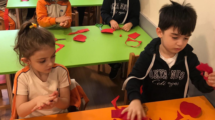 Fatih Okyanus Koleji Okul Öncesi Yıldızlar Grubu Türkçe Ve Sanat Dersinde