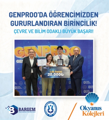 GENPROO’DA OKYANUS KOLEJİ’NİN BİRİNCİLİK BAŞARISI