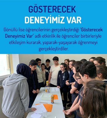 Gösterecek Deneyimiz Var