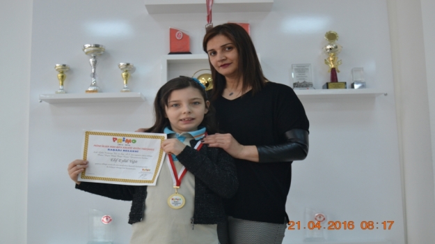 Güneşli Okyanus İlkokulu'na Bir Madalya Daha