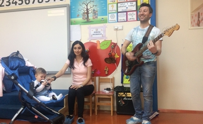Güneşli Okyanus Koleji Okul Öncesi Gökkuşağı Grubu Aile Katılım Etkinliğinde
