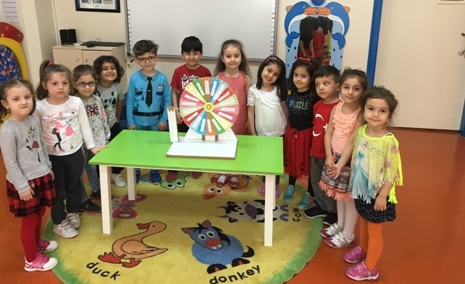 Güneşli Okyanus Koleji Okul Öncesi Balıklar Grubu Matematik Etkinliğinde