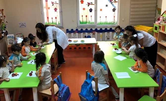 Güneşli Okyanus Koleji Okul Öncesi Çiçekler Grubu Aile Katılımı Etkinliğinde