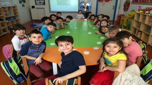 Güneşli Okyanus Okul Öncesi Gezegenler Grubu Fen ve Doğa Etkinliğinde
