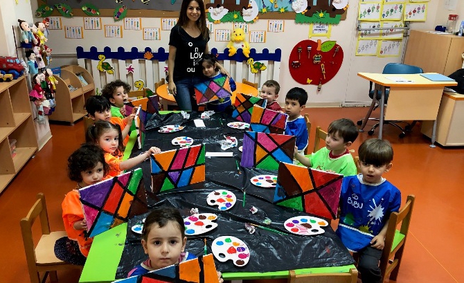 Güneşli Okyanus Koleji Okul Öncesi Rüzgarlar Grubu Aile Katılımı Etkinliğinde