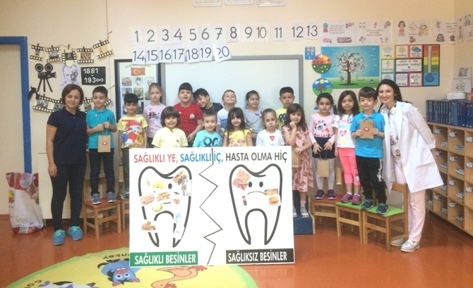 Güneşli Okyanus Koleji Okul Öncesi Yıldızlar Grubu Öğrencileri Aile Katılım Etkinliğinde