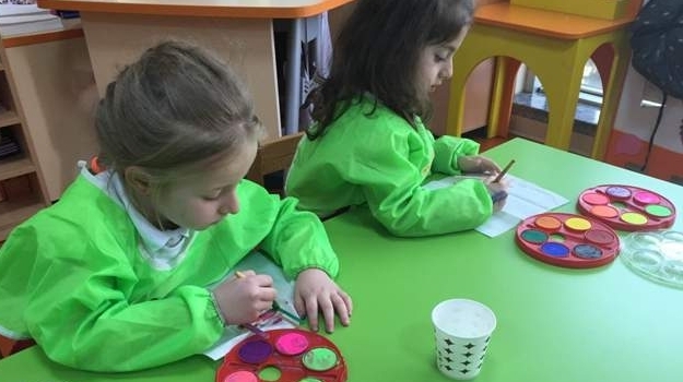 Güneşli Okyanus Koleji Okul Öncesi Yıldızlar Grubu Uçak Yapıyor