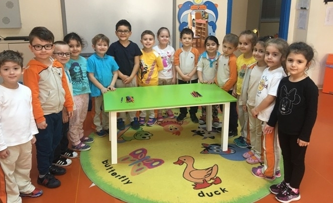 Güneşli Okyanus Koleji Okul Öncesi Yunuslar Grubu Oyun Etkinliğinde