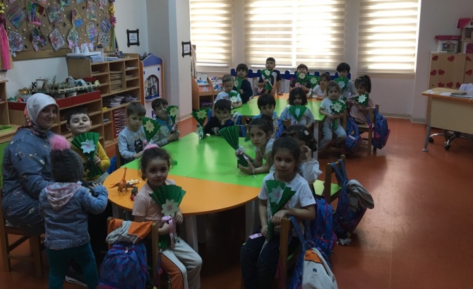 Güneşli Okyanus Koleji Okul Öncesi Yunuslar Grubu Aile Katılımında