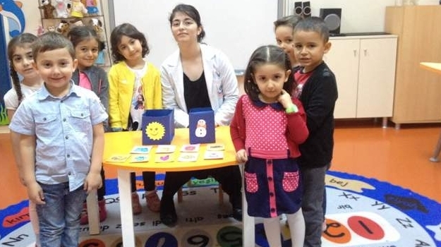 Güneşli Okyanus Koleji Okul Öncesi Yunuslar Grubu Mevsimleri Öğreniyor