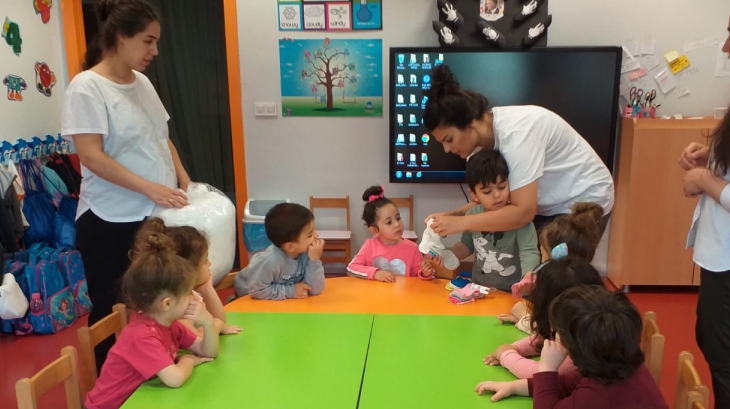 Halkalı Okul Öncesi Çiçekler Grubu Aile Katılımında