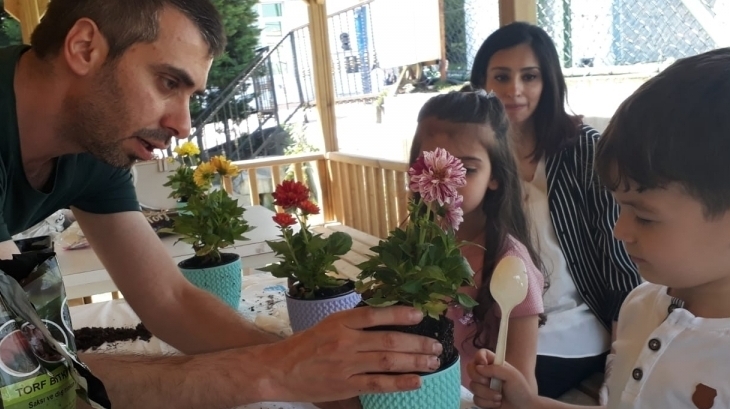 Halkalı Okul Öncesi İnciler Grubu Öğrencileri Aile Katılım Etkinliğinde