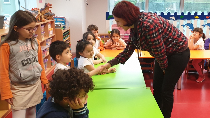 Halkalı Okul Öncesi Yıldızlar Grubu Aile Katılımında.