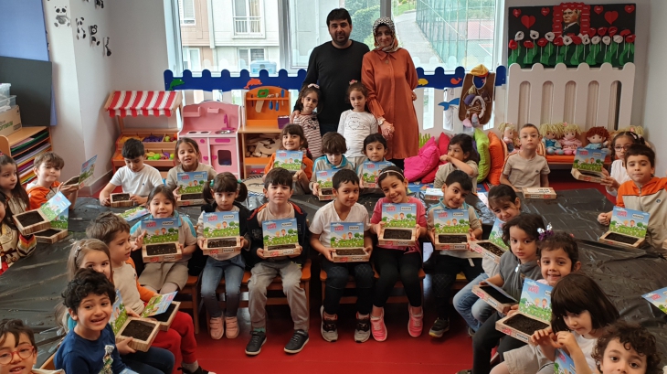 Halkalı Okul Öncesi Yıldızlar ve Güneş Grubu Aile Katılımı Etkinliğinde