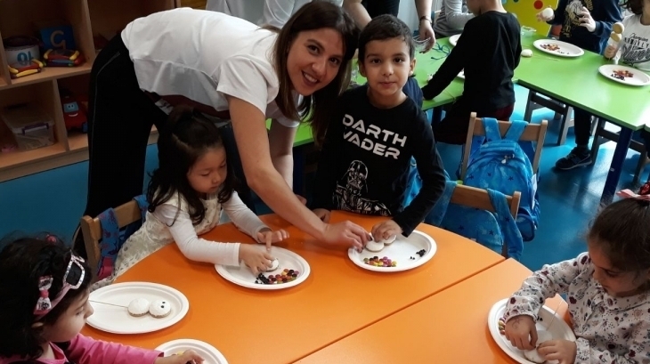 Halkalı Okul Öncesi  Yunuslar Grubu Öğrencileri Aile Katılım Etkinliğinde