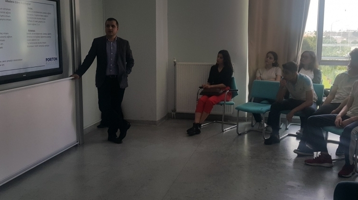 11.ve 12. Sınıf Öğrencilerine 17 Mayıs Perşembe Günü Yurt Dışı Eğitim Semineri Verildi.