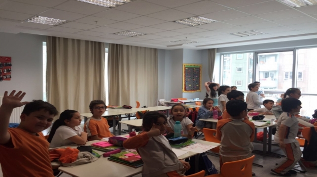 Halkalı Okyanus Koleji İlkokul Öğrencileri Guess What Etkinliğinde