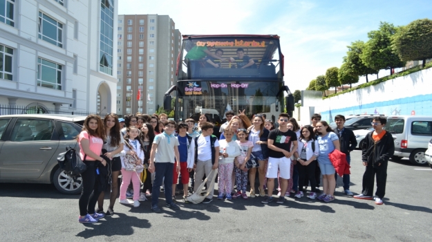 Halkalı Okyanuslular, "City Sightseeing" İstanbul Turunda
