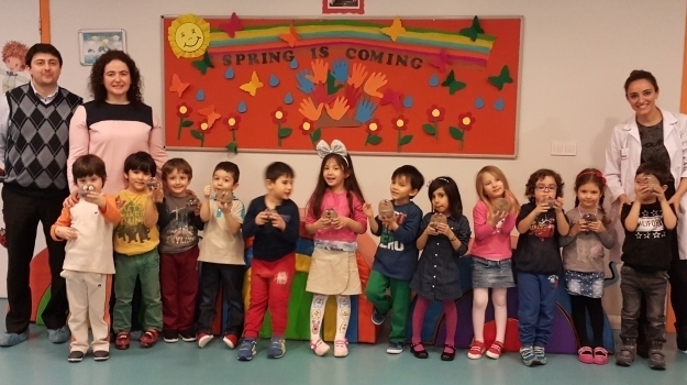 Halkalı Okyanus Okul Öncesi Yunuslar Grubu Aile Katılımı Etkinliğinde
