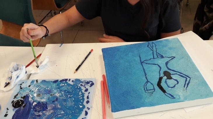 Hobi Sanat Atölyesi Çalışmaları Devam Ediyor