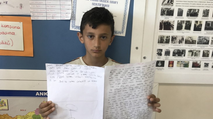 İlkokul Kademesi 3. Sınıf Öğrencileri Main Course Dersinde Kendi Hikayelerini Yazıyor