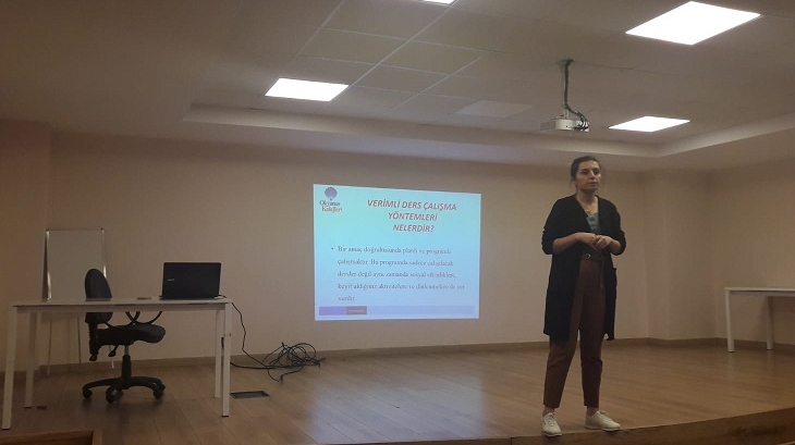 İncek Okyanus Koleji 7. Sınıf Verimli Çalışma Yöntemleri Semineri