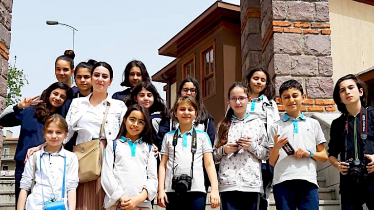 İncek Okyanus Koleji Fotoğrafçılık Yetenek Dersi Öğrencileri Hamamönü Gezisi