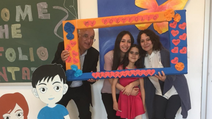 İncek Okyanus Koleji İlkokul Kademesi İngilizce Portfolyo Sunumları