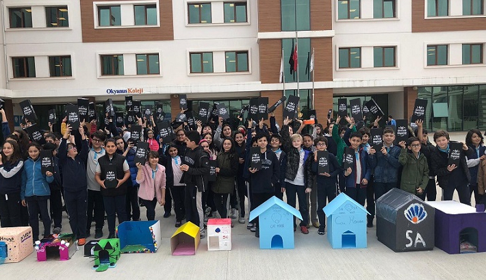 İncek Okyanus Koleji “İyi Dostlar Paylaşır” Sosyal Sorumluluk Projesine Destek