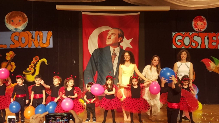 İncek Okyanus Koleji Öğrencileri Yıl Sonu Gösterilerini Büyük Bir Coşku ve Heyecanla Gerçekleştirdiler
