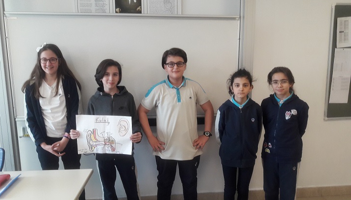 İncek Okyanus Kolejinde Duyu Organımız Kulak Konusu İşlendi