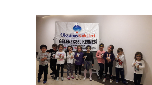 İncek Kampüsü Okul Öncesi Gazi ve Şehitlere Yardım Kermesine Katıldılar