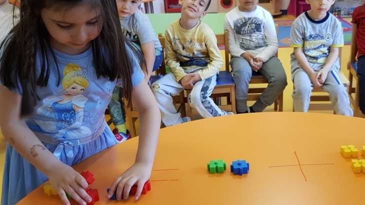 İnciler Grubu Okuma Yazmaya Hazırlık Etkinliğinde