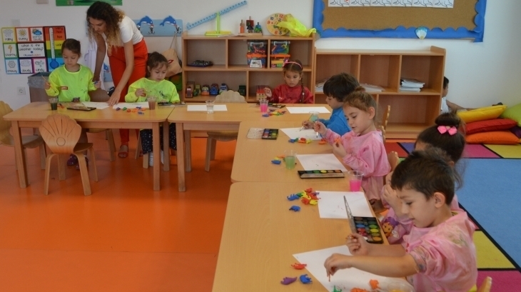 İnciler Sınıfı “Ayak İzi Baskısı” Etkinliği Yaptı