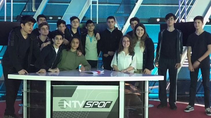 Kemerburgaz Lise Kademesi Öğrencilerinin Doğuş Yayın Grubu Ziyareti