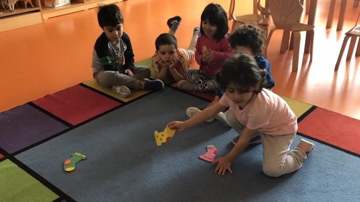 Kemerburgaz Okyanus Koleji Çiçekler Grubu Öğrencileri “Play time” Etkinliğinde