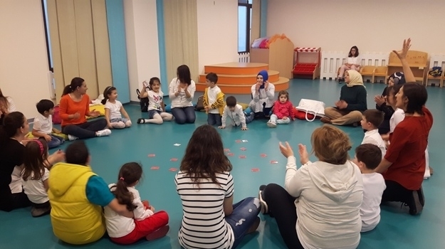 Kemerburgaz Okyanus Koleji Okul Öncesi İlgi ve Yetenek Sunumlarında