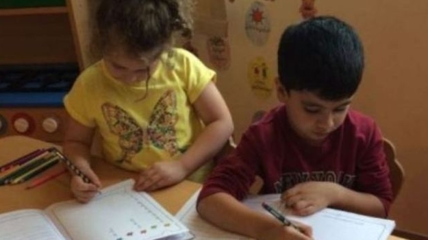 Kemerburgaz Okyanus Koleji Yıldızlar Grubu Okuma Yazmaya Hazırlık Çalışmaları