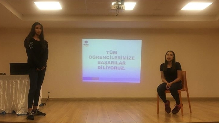 Lise Giriş Sınavına girecek 8. Sınıf öğrencilerimize ‘Motivasyon’ sunumu yapıldı.