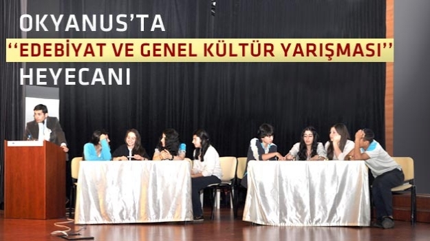 Liseliler, "Edebiyat ve Genel Kültür Bilgi Yarışması"nda